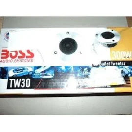 BOSS AUDIO TW30 3 Inch 150-Watt Bullet Tweeter TW30