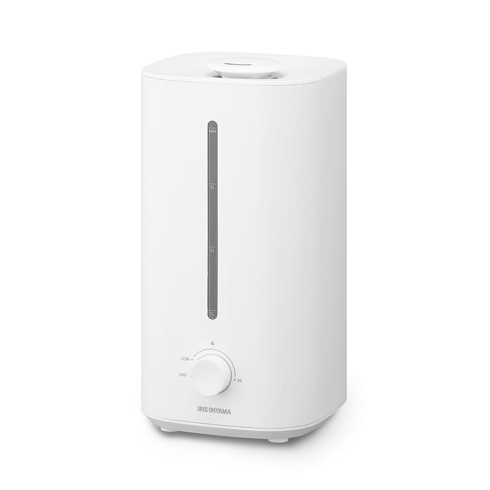 アイリスオーヤマ AHM-UU28B-W 107242 上給水超音波加湿器 ホワイト