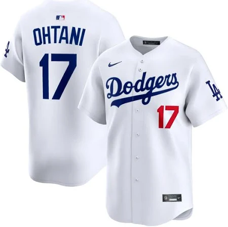 ナイキ 大谷 翔平 ロサンゼルス ドジャース メンズ MLB リミテッド ユニフォーム ホワイト メンズ 2XL Shohei Ohtani Los Angeles Dodgers Men's Nike MLB Limited Jersey