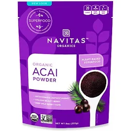 オーガニック アサイーパウダー 113g(4oz)約38回分 Navitas Organics(ナビタスオーガニックス)