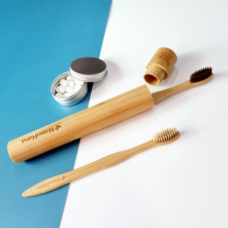 나무하나 성인 건치 D 세트 / 대나무 칫솔 / 칫솔세트 / 고체치약