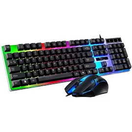 Redragon 키보드 마우스 세트, K552-RGB-BA 기계식 게이밍 키보드 및 마우스 콤보, 유선 RGB LED 60%, Windows PC 게이머용