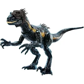 Jurassic World 작은 입상 Indoraptor 금색