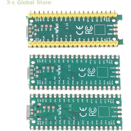 Raspberry Pi Pico 보드, RP2040 TYPE-C / MICRO 듀얼 코어, 264KB ARM 저전력 고성능 Cortex-M0 + 프로세서