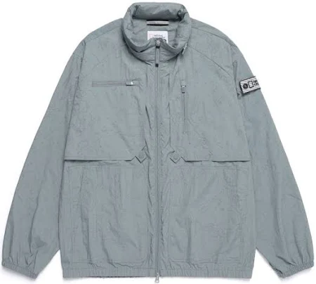 내셔널 지오그래픽 N252UJP120 NRN 올오버프린트 셋업 바람막이 KHAKI GREEN PFVCN252UJP