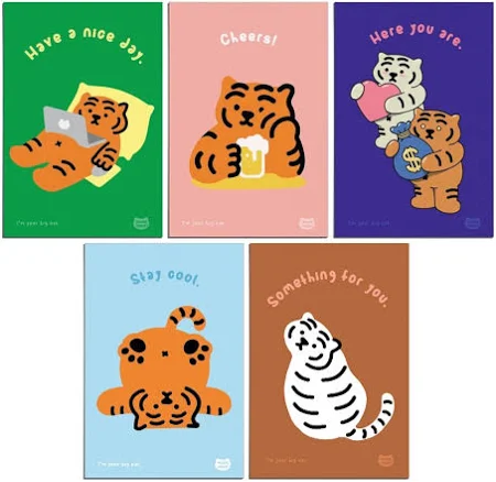 뚱랑이 메세지 카드 06-10