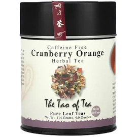 더 타오 오브 티 The Tao of Tea The Tao of Tea, 크랜베리 오렌지 허브티, 카페인 무함유, 114g(4oz)