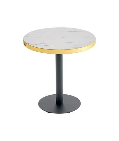 CZ4384 원형 골드 테이블 블랙스틸 600 2colors