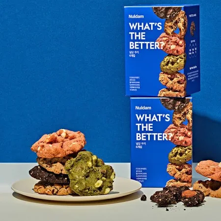 [소다맘X널담] 르뱅쿠키 6개입 2BOX + 아메리칸 쿠키 6개입 1BOX