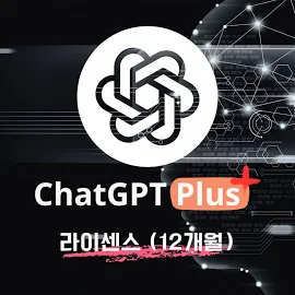 ChatGPT Plus 4버전 챗gpt 플러스 유료 해외 구매 대행 (12개월)