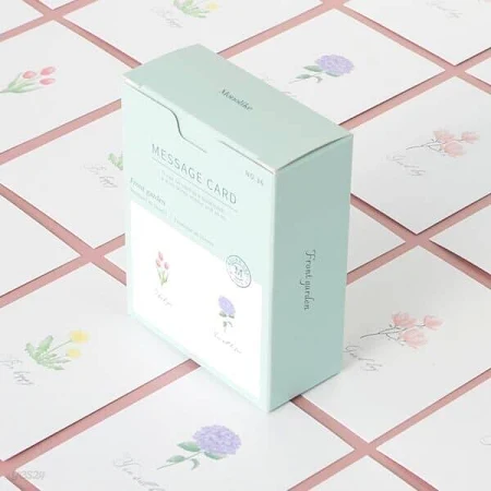 메세지 카드 - 프런트 가든