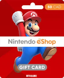 Nintendo eShop Prepaid Card - 50 CAD