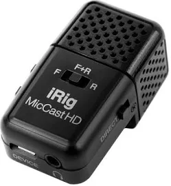 IK Multimedia iRig Mic Cast HD 아이릭 마이크 캐스트 양방향 디지털 보이스 레코딩 마이크