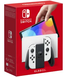 Nintendo Switch Oled Console 흰색 PAL / EU Plug