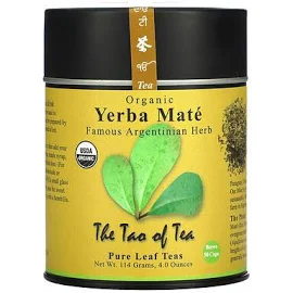 더 타오 오브 티 The Tao of Tea The Tao of Tea, 유기농 예르바 마테 차, 114g(4.0oz)