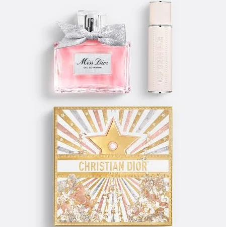미스 디올 EDP 100ml 세트 홀리데이 리미티드 에디션-오 드 퍼퓸 & 트래블 스프레이