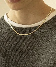 이오유스튜디오EOU STUDIO flatso necklace