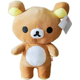 귀여운 Rilakkuma 봉제 인형 곰 장난감, 귀여운 만화 인형, 여자 친구 생일 선물