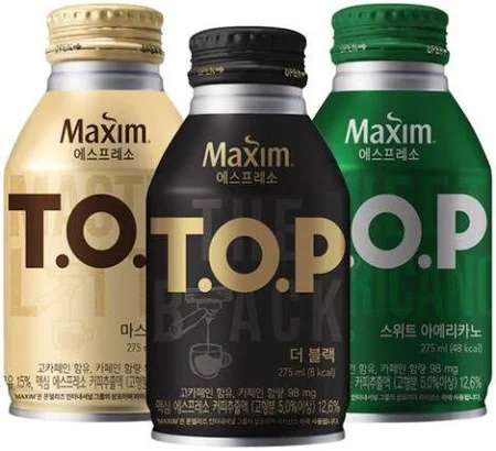 티오피 마스터라떼 스위트 더블랙 275ml 편의점캔커피