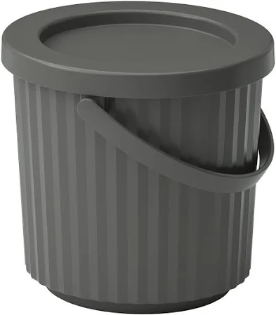 IKEA DAMMÄNG 담멩 휴지통+뚜껑