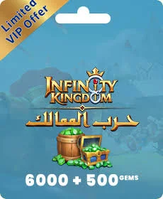 인피니티 킹덤 - 6000+500 젬 (INT)