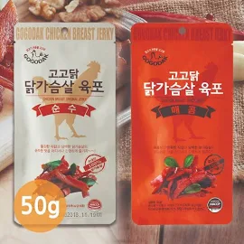 하담 닭가슴살 육포 50g 5팩