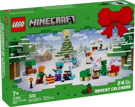 Lego Minecraft Advent Calendar 2025 건설 게임