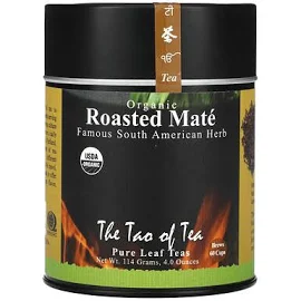 더 타오 오브 티 The Tao of Tea The Tao of Tea, 유기농 볶은 마테, 114g(4oz)