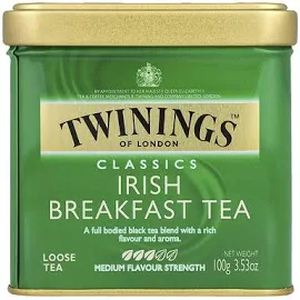 트와이닝 Twinings Twinings, 클래식스, 아이리시 브렉퍼스트 루스 티, 100g(3.53oz)