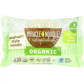 미라클 누들 Miracle Noodle 유기농 스파게티 면, 200g(7oz)