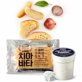 [푸드앤플랜] 맛있는 샌드위치 치아바타빵 1종+리얼 그릭요거트 500g/HACCP인증