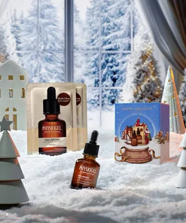 피지오겔PHYSIOGEL 피지오겔 홀리데이 사이언수티컬즈 데일리뮨 앰플 특별 기획세트(앰플 30ml+마스크*2)