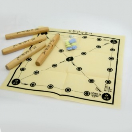 전통 윷놀이 세트 - 박달 나무로 제작