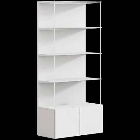 5단 철제선반장 (1단도어)