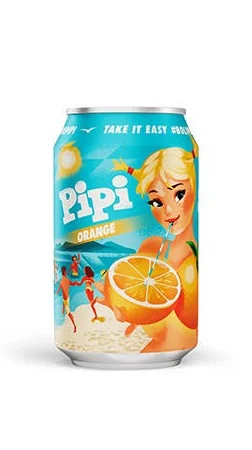 피피 오렌지 330ml 캔