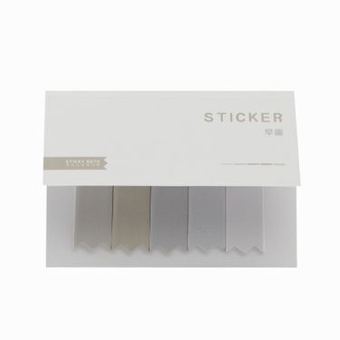 라이트 접착 인덱스 메모지 6p세트 / 메모지플래그