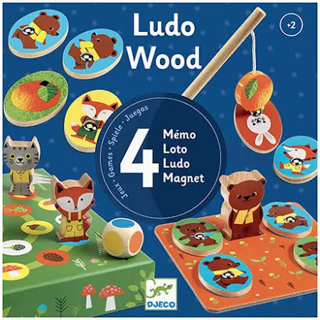 [드제코] 멀티 게임 박스 루도우드 (4게임)