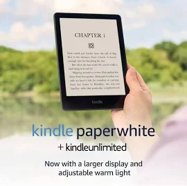 Kindle Paperwhite ( 16 GB ) – 이제 6.8 "디스플레이 및 조절 가능한 따뜻한 조명 + 3 개월 무료 Kindle 무제한 ( 자동 갱신