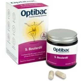 OptiBac Probiotics S. Boulardii, 캡슐 80정