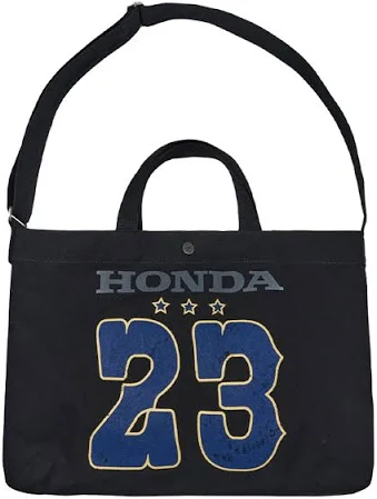 Honda Strap Canvas Bag_Black