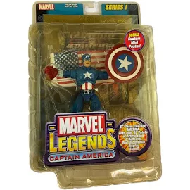 Marvel Legends Series 1 Action Figure Captain America