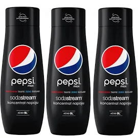 Sodastream Zestaw Koncentratów 3 X Pepsi Max 440ml