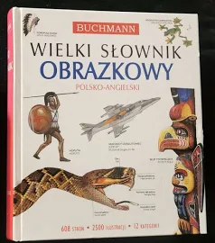 Słownik obrazkowy Polsko-angielski, prezent, dla dzieci, święta