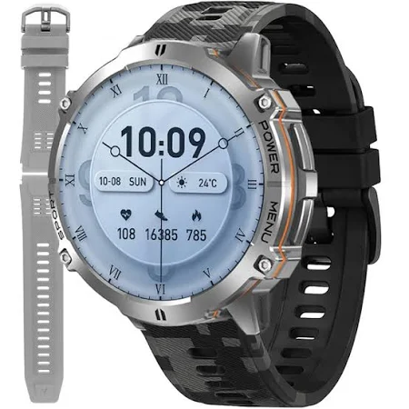 SMARTWATCH ENTER PrimeAI Funkcje AI Czat głosowy Barometr Kompas AMOLED GPT