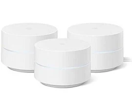 Google Wifi 3 pk - Siatkowy system Wi-Fi zapewniający cały zasięg domowy