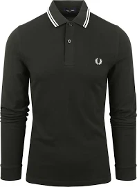 Fred Perry, Koszulki, Mężczyzna, Zielony, XL, Klasyczna Koszulka Polo