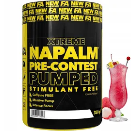 Fa Napalm Pre-Contest Pumped Stimulant Free 350g