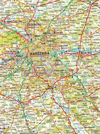 Mapa Polska 1:700 000