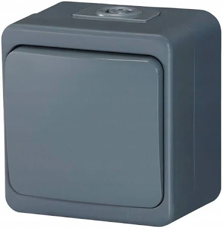 Wyłącznik Schodowy Ciemnoszary IP44 Smart Abex