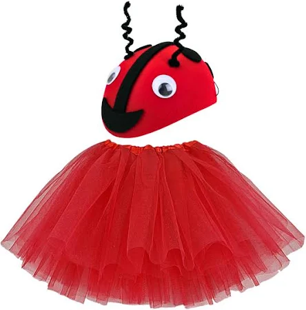 Strój Biedronki Biedronka czapka spódniczka lat